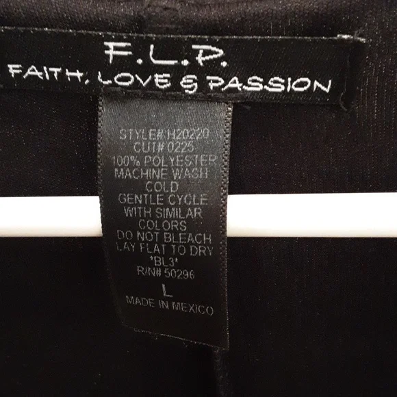 F. L. P. Black and Silver Sheath Midi Dress - Picture 3 of 7